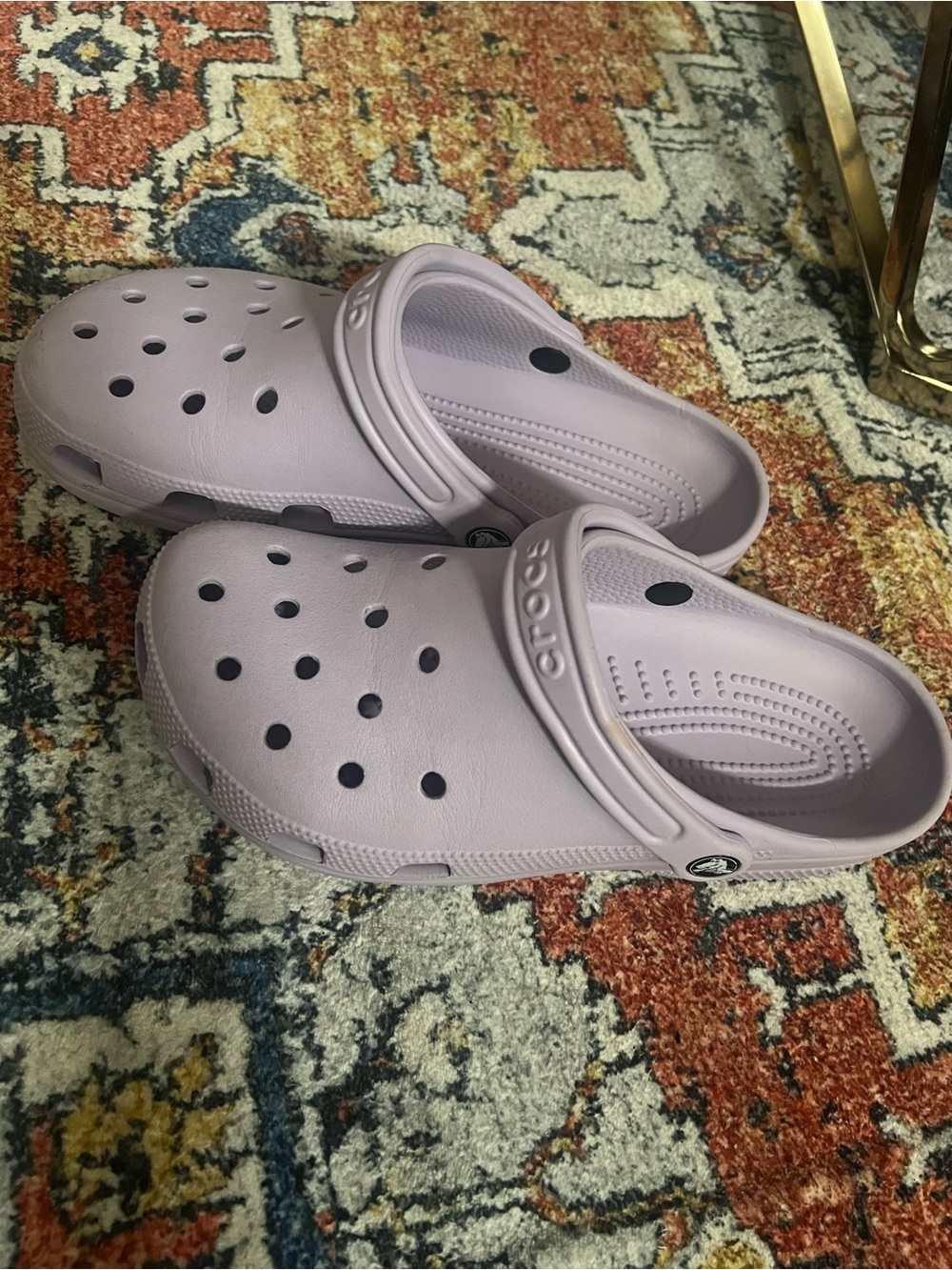 CROCS womens Classic Clog in Light Lavender
